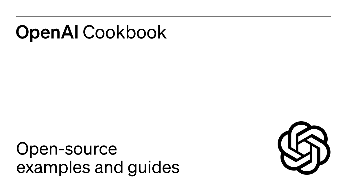 OpenAI Cookbook